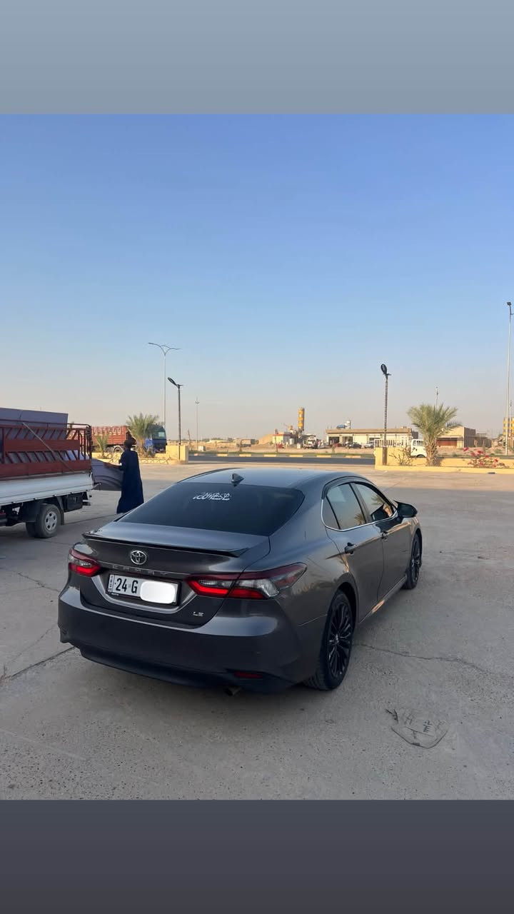 2023 𝐓𝐎𝐘𝐎𝐓𝐀 𝐂𝐀𝐌𝐑𝐘بدون صبغ بدون بارد
للبيع فقط  🛑
تويوتا كامري (LE) موديل :2023

عداد المسافة :118
‎حجم المحرك2500 

المواصفات :LE
‎مـواصـفـات عدا الفتحة
‎مفتاح تشغيل )
‎شاشة  كبير
‎كاميرا خلفية 
‎ويل 18
‎هاند بريك بصمة
‎اوتو هولد (𝐀𝐔𝐓𝐎 𝐇𝐎𝐋𝐃)
‎اوتو ستارت (𝐀𝐔𝐓𝐎 𝐒𝐓𝐀𝐑𝐓)
‎اوتو ستوب (𝐀𝐔𝐓𝐎 𝐒𝐓𝐎𝐏)
‎رادار امامي (تحديد مسار)
‏‎مانع انزلاق+𝐀𝐁𝐒
‎3انظمة  (𝐄𝐂𝐎) (𝐍𝐎𝐑𝐌𝐀𝐋)(𝐒𝐏𝐎𝐑𝐓)
‎نظام EV MODE
‎تحكيم استيرن+ شفتات استيرن
‎كشنات جلد ، كشنات كهربائي
‎كشنات الامامي هيتر 
‎لايتات (𝐋𝐄𝐃) عدسة زينون بيلادي
‎اناره داخليه led 
‎ترحيب بلادي بالدواسات 
‎شاحن وايرلس
‎مثبت سرعه تفاعلي قيادة اليه 
_____________________________
الاستفسار اكثر ‭
‏‭***********‬
187وبي مجال شي بسيط
مكاني تكريت قرية الشهامه
