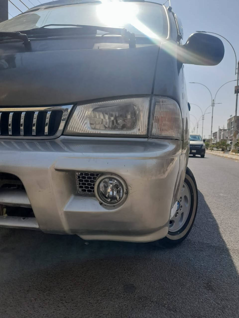 بريجو مديل ٩٨ سياحي رقم ذي قار الماني
...
جاهزه من كلشي 
مكينه ٣٠٠٠ كير  كله جديد 
حداديه خلفي وامامي جديد 
باور مشط حاويه 
...
مرشوشه على حديد اي ضربه مابيهه 
كهربائيات على طولهه شغاله 
ماطافي بيهه كلوب 
تخم تاير جواهه جديد 
...
برانكيت واحد بي تعمير بسيط 
لباقي جديد 
سعر / ٥٨ / مكاني ناصريه
***********
***********
