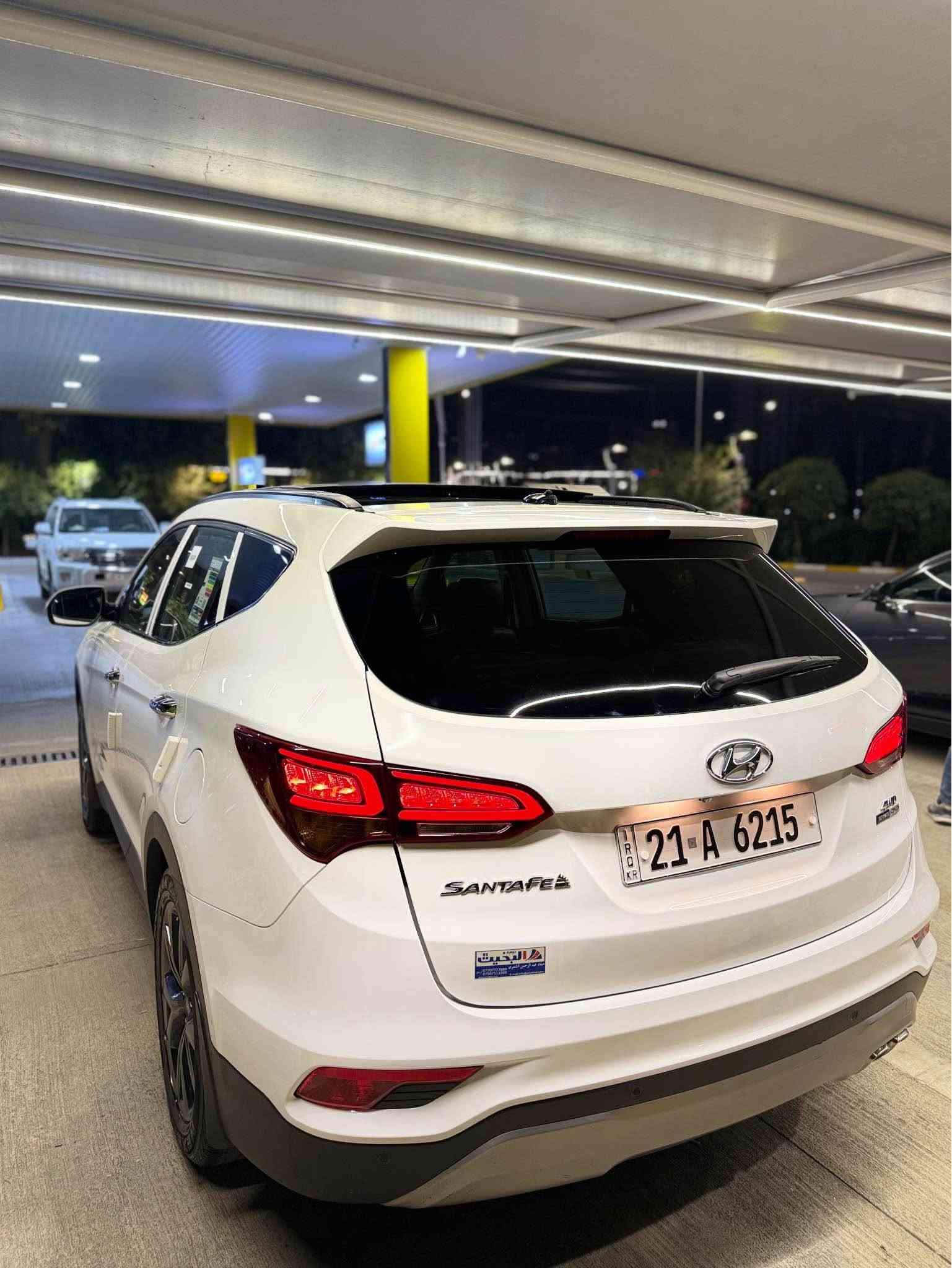 Hyunda santafe 2016 limeted 
 فوول مواسەفات خلیجی(limeted) 
پانۆراما-بەسمە-دەرگا بەسمە
  ٧ نەفەری-تەبرید مەرکەزی- کوشن جلد -کوشن هیتەر کوشن تەبرید
ڕادار.ئۆتۆپارک.حاسە.شاشە.کامێرە.سوکان ڤۆلیۆم.تەحدید سورعە.سندوق جەگ.ئۆتۆ هۆڵد.برێک بەسمە.دەبڵ ئەکسل.٣ مۆد لێخوڕین (eco.normal.sport)
شوێن:سلێمانی
ژت:*********** السليمانية, العراق
