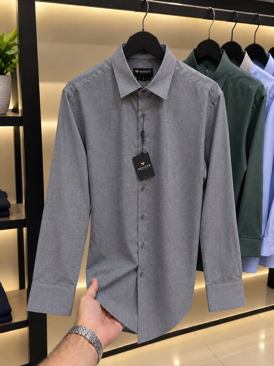 قميص BNZZO • مقاسات M‑3XL • مول ڤينيسيا