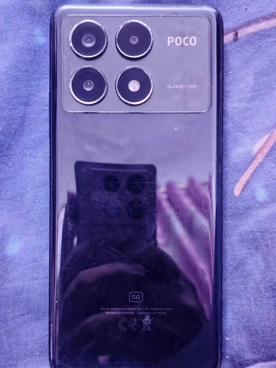 POCO X6 PRO 5G موبايل
معروفه مواصفاته جهاز نضيف كلش ذاكره 512
120 فريم ببجي كامل مواصفات مابي اي مشكله ولا اي عطل 
نضافه95% جهاز ما ويا ملحقات 
سعر 260 واتس ***********
مكاني مدينه الصدر
