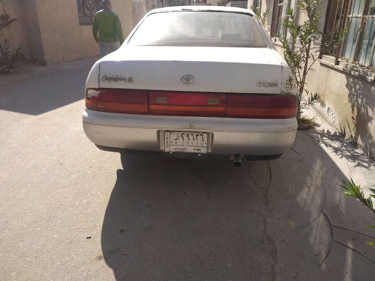 بطه رقم بغداد للبيع او مراوس مكفول من نقل وقص حداديه نص بيه ضربه بصندوك وجايه على البارد ***********السعر 28
