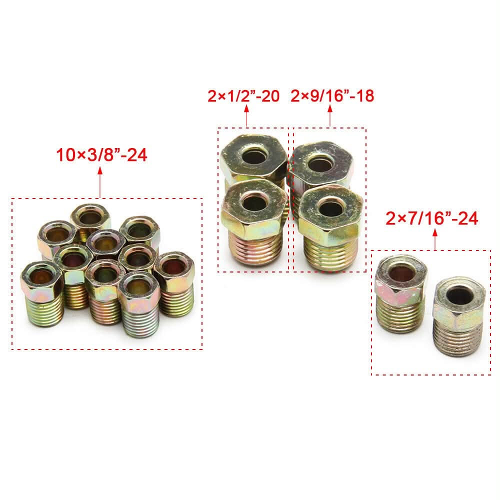 للبيع  سعره  25  الف
 ***********

نص مكتوب في الصور:
- 12.2mm/0.4"
- 11mm/0.4"
- 5mm/0.19"
- 16.8mm/0.6"
- 13.4mm/0.52"
- 12.7mm/0.5"
- 16.9mm/0.6"
- 9.8mm/0.38"
- 9.7mm/0.38"
- 13.8mm/0.54"
- 8.3mm/0.32"
- 8mm/0.3"
- 10x3/8"-24 2x1/2"-20 2x9/16"-18 2x7/16"-24
- 3/16" OD Total Length:7.62m/300in
- 7620mm
- ft: 25