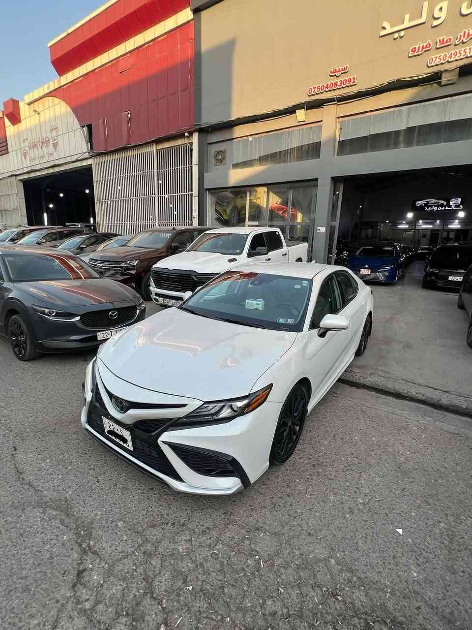 ملاحظه. يوجد جميع انواع السيارات حسب الطلب
 

🚘🔥 تويوتا كامري XSE 2024 للبيع 🔥🚘

🎨 جاملغ + باب صبغ

📍 السيارة مرتبة ونظيفة

🔹 المواصفات:

• محرك 2.5L بنزين

• 4 سلندر

• قوة 205 حصان

• قير أوتوماتيك

• دفع رباعي AWD

• فئة XSE الرياضية

• جنوط رياضية

• مقاعد رياضية

• شاشة وسطية

• كاميرا خلفية

• تشغيل زر

• دخول ذكي

• مثبت سرعة

• تحكم بالمقود

• مكيف أوتوماتيك

• إضاءة LED

• أنظمة Toyota Safety Sense

• نظام تحذير الاصطدام

• فرملة طوارئ

• تحذير الخروج عن المسار

• مثبت سرعة متكيف

• مراقبة النقطة العمياء

• حساسات أمان متعددة

• إيرباغات أمامية وجانبية وستائرية

🔥 كامري XSE AWD — فئة رياضية ومواصفات كامله

💵 السعر 215 وبيه مجال 

اتصال. ***********
واتساب. ***********
