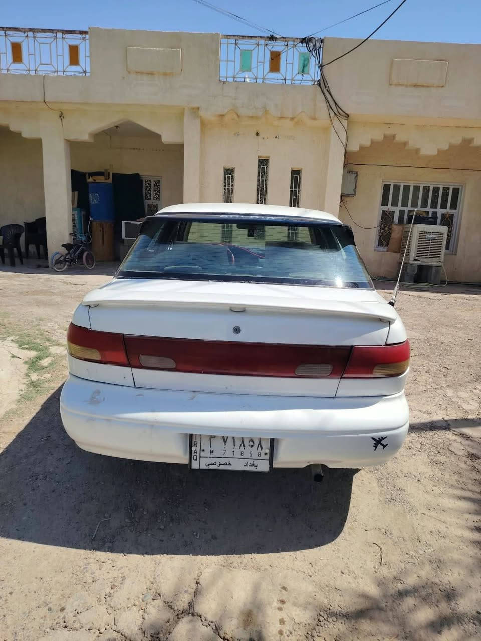 السلام عليكم للبيع سيفيه بغداد موديل 95 كير ومحرك ضمان تبريد ويه سويج صدر امامي خلفي جديد كهربائيات كلهه شغاله سنترلك السعر 35 وبيه مجال حك الجيه للتصال عل الرقم *********** المكان صلاح الدين بلد ناحية يثرب
