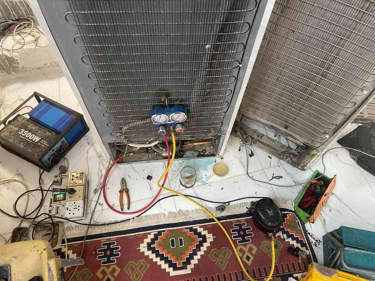 شغل اليوم
نقل ماطور ثلاجه بابين الى ثلاجه كونكورد 
شارع المعمل
سيد ليث ***********
