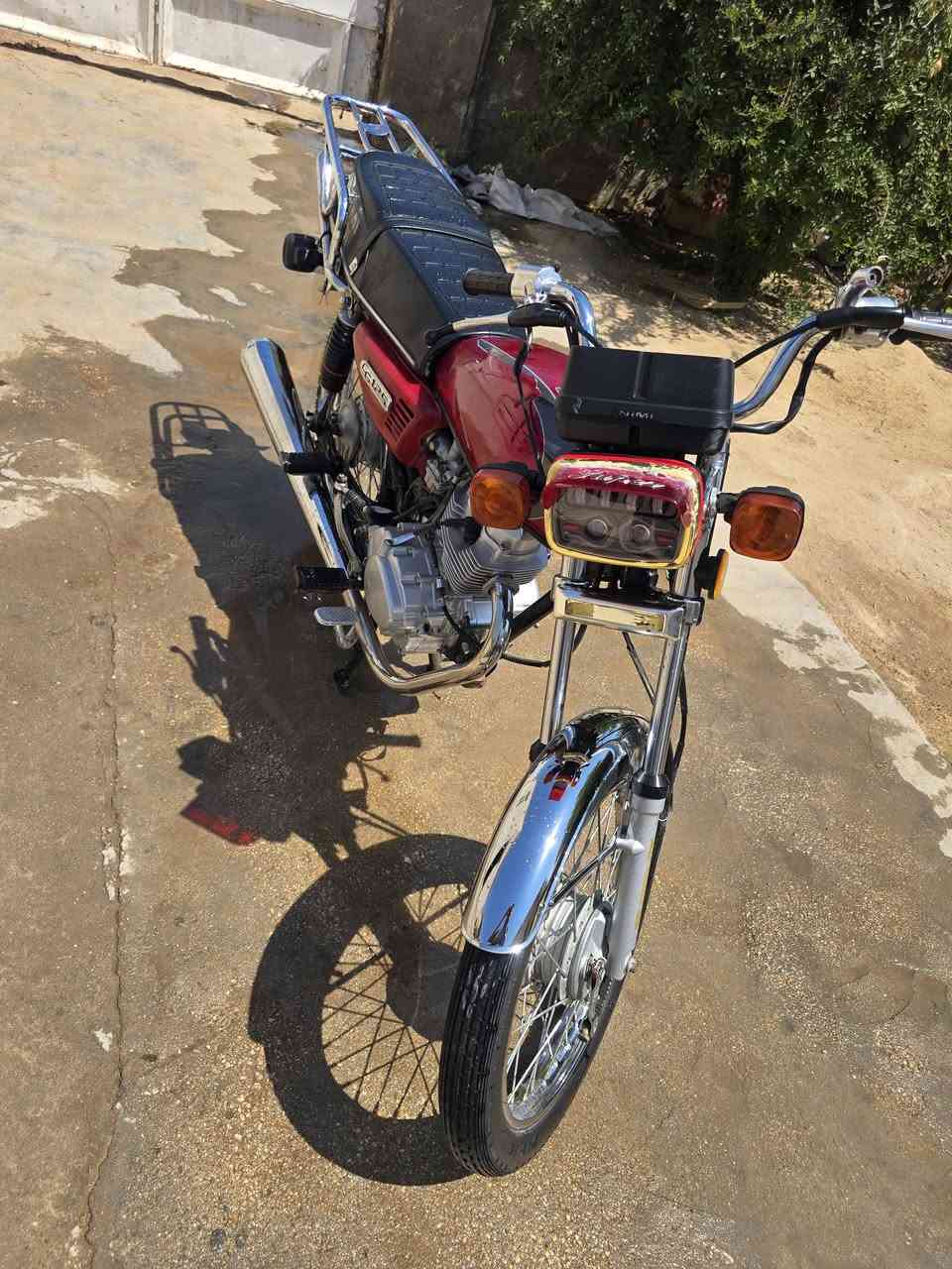 سلام عليكم البيع دراجه اربع كير مديل25 الونها اسود اصلها درجه جهازه من كلشي مالت جناي كفاله عامه سعرها 550وبيها مجال مكاني طريق كربلاء نجف عمود 778
***********
