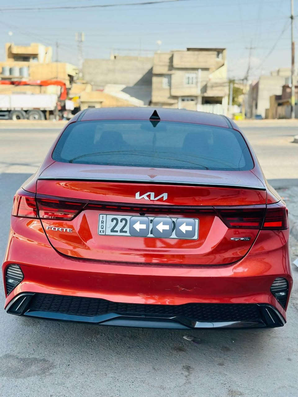 🔥KIA FORTE 2022 GTLIN 🔥                  
🔴 السيارة ليبل واحد بدون صبغ بدون تبديل  ✅
فقط الدعاميه الاماميه والخلفية وملاحظات خفيفة pdr ✅  

#السعر 163 ومجالها بسيط
فول مواصفات 1/1 
فتحة سقف 
بصمة تشغيل
كشنات تدفئة وتبريد
محرك 2000 DOCH 
شاحن لاسلكي
بصمة أبواب
تشغيل عن بعد
هاند بريك بصمة 
اوتو هولد
تبريد قطعتين❄️
ثلاث وضعيات قيادة
كير توماتيك وعادي
قيادة ذاتية 
توقف ذاتي 
رادارات جانبية وأمامية وخلفية
سماعات سستم HARMAN 
شاشة كبيرة 9 انج
ليد امامي زينون
ليد خلفي زينون
كشن السائق كهربائي
ليد بالمري
نقطة عمياء
ابل كار بلي 
حاكية تنصي التبريد عند الاتصال بالهاتف
رقم اربيل سنوية جديدة 
مكان السيارة 📍موصل 
للاستفسار 
***********
***********
