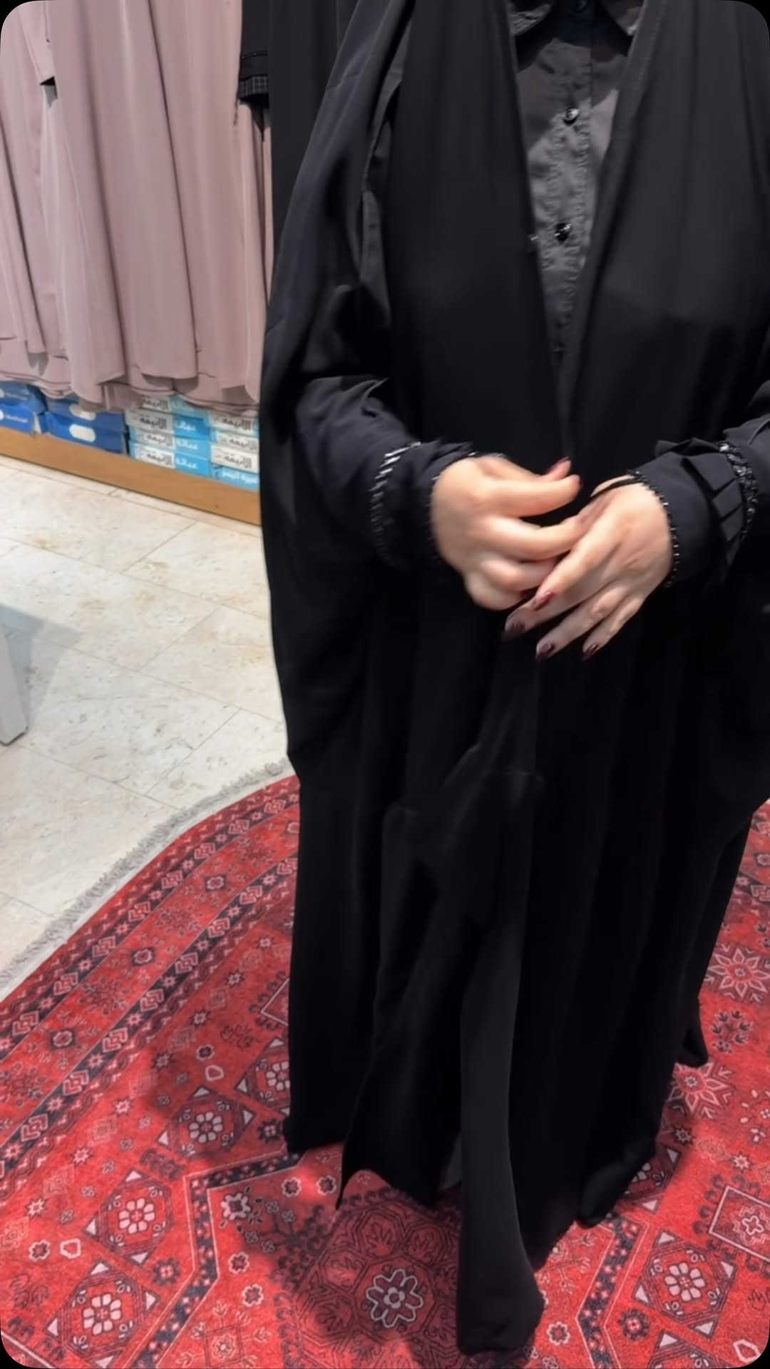 عباية أنيقة • قماش كويتي • سوق العباچية