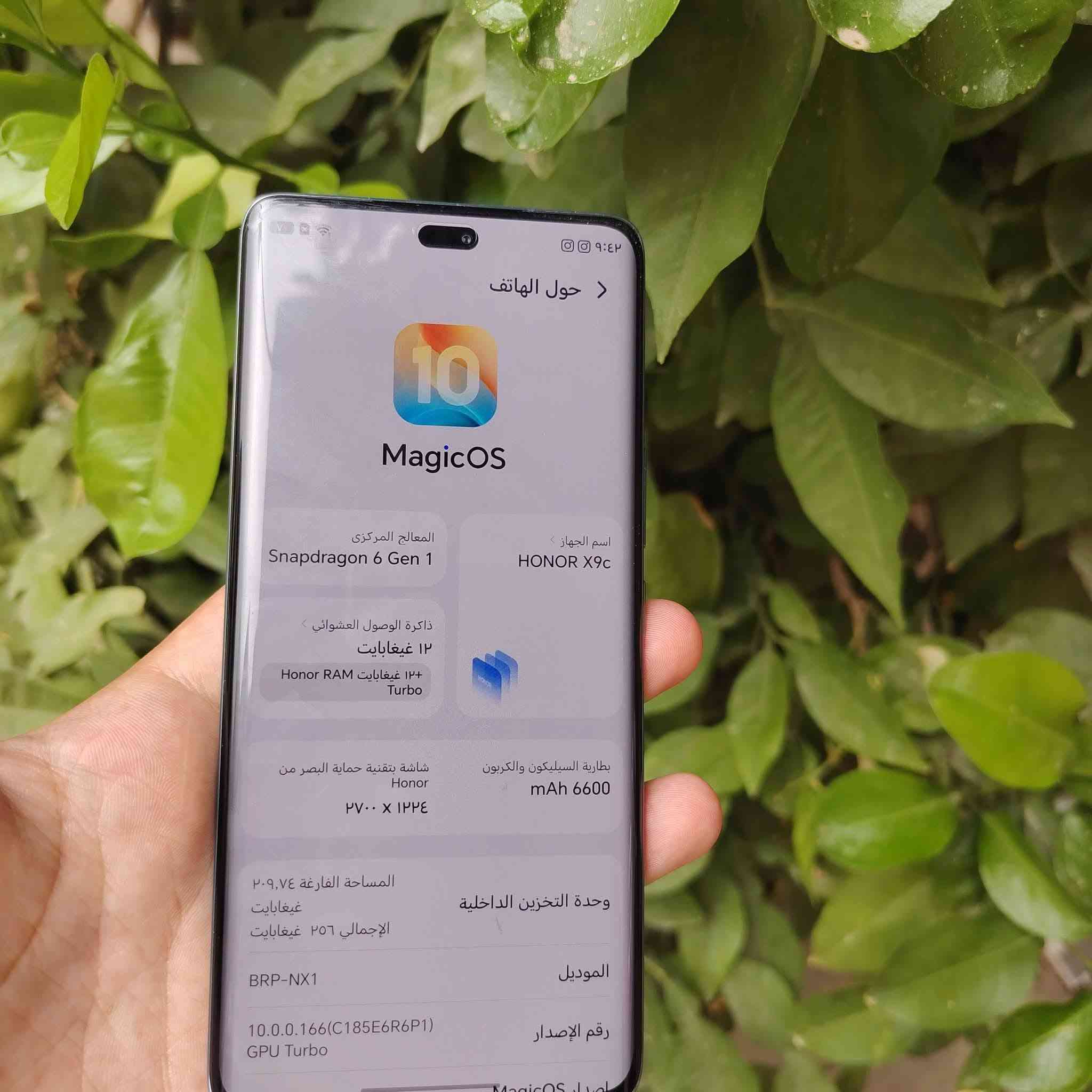 هونر X9c • ٢٥٦ • رام ١٢