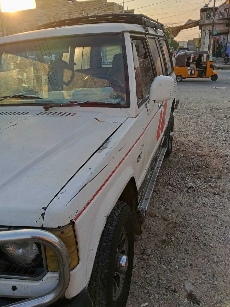 السلام عليكم
باجيرو للبيع 
رقم واسط مشروع وطني 
مكينه ونجي سته
صدر تعبان باور ستيرن عاطل 
السعر 33وبيه مجال 
العنوان بغداد مدينه الصدر 
***********
