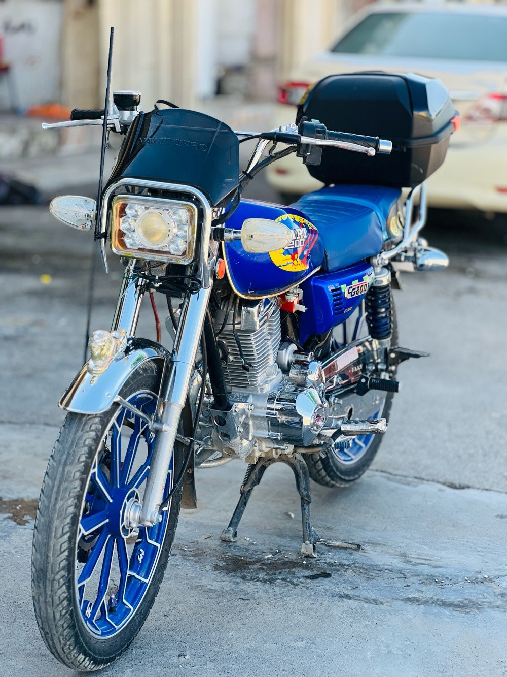 مانتؤر PATR /2024 مةكينة 200Cc تاية لو تاية بةشةرتة مةكينةي كةبسة نةكرايتةوة و مةنةفيس اسلي لةگةلة هةردو تايةي نوية و شةريكةية 
*********** .WhatsApp

🏍️ ماطور PATR موديل 2024
⚙️ مكينة 200CC
✅ تاية وبكل شروطها
✅ المكينة ما انكبسَت ولا متبدلة
✅ بيها منافيس أصلية وياها
✅ هذني التايرتين جديدات
✅ شركة

📱 للتواصل واتساب:
***********