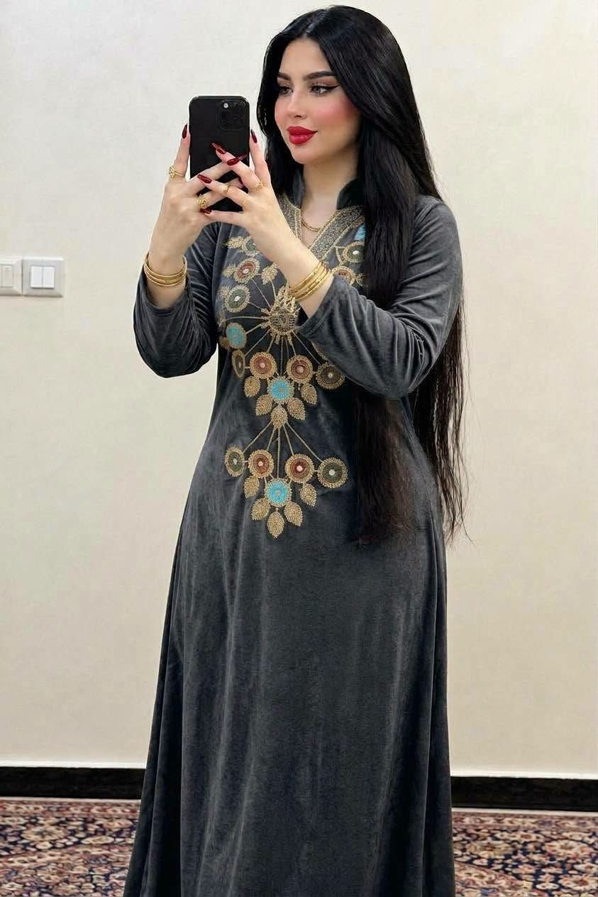 دراعة تونسي • مخمل سوفت • مقاسات L-3XL