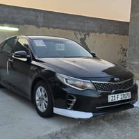 كيا اوبتما ٢٠١٦ ماشيه ١٨٠ حقيقي وارد أمريكي حادث دعاميه فقط السيارة بر...