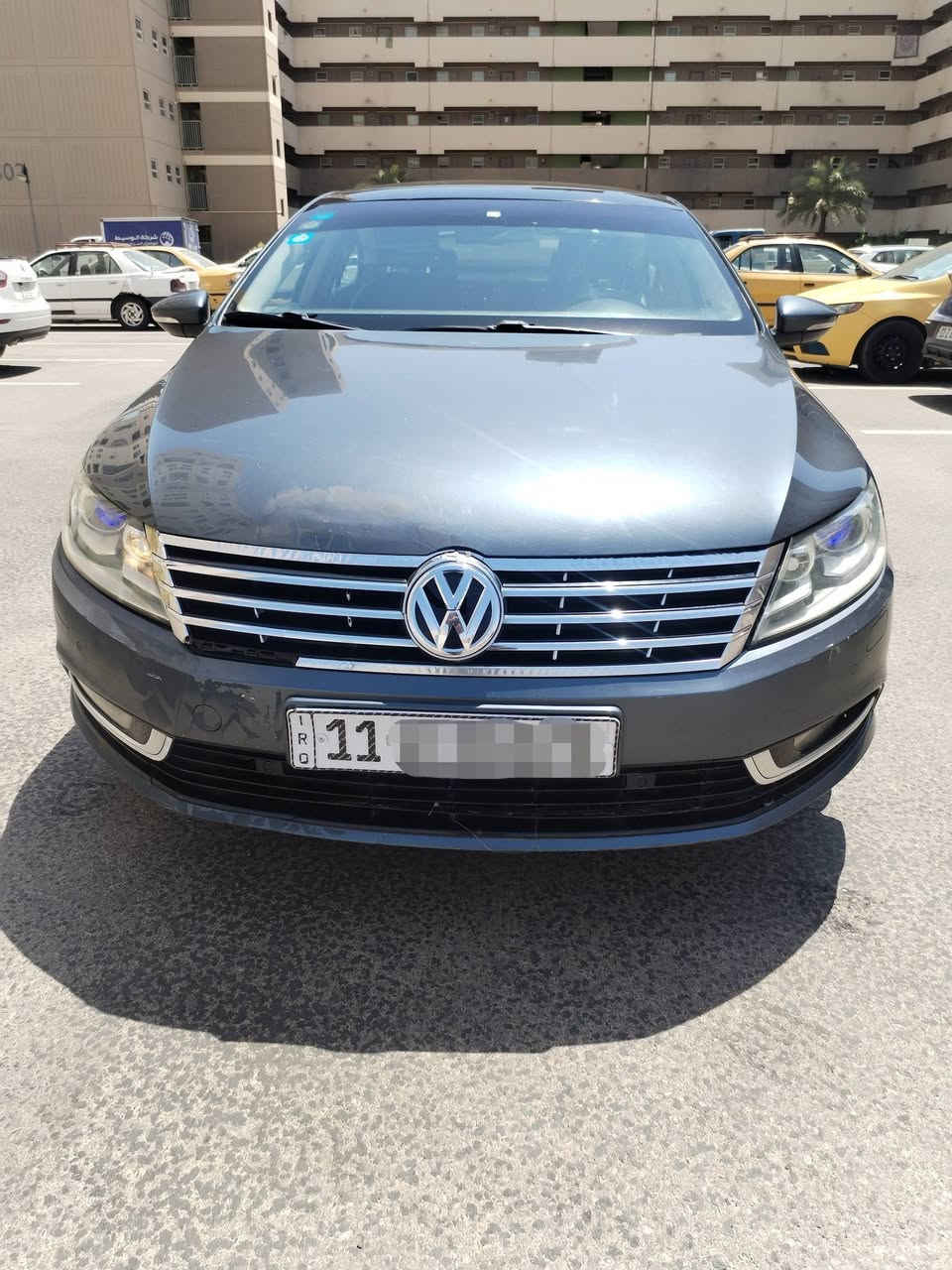 السلام عليكم
للبيع 
فولكسفاكن باسات  cc 🇩🇪 خليجي 2012
Passat CC 2012
السيارة خليجية  فول
ضررهة : قطعة وحدة جاملغ الامامي عكس السايق 
مواصفاتها:

محرك 2000 توربو المرغوب
كير DSG 6نمر المرغوب
بانوراما
فول تحكمات ستيرن 
شاشة كبيرة بلادية
شاشة اعطال 
كاميرا مخفية مع الشعار بلادية
تبريد قطعتين وتبريد مناخي منفصل 
اوتو هولد
هاند بريك بصمة
بردة كهرباء خلفية بلادية
الداخل جلد رئاسي لونين بلادي
كرسي السياق كهرباء 3 وضعيات 
6 حساسات امامية
6 حساسات خلفية
لايتات زنون بلاد بك لايتات لد بلاد
عدسة دوارة مع الستيرن عند الانعطاف يمين او يسار 
الويل حجم 17بلادي السيارة 5 ويل كب
 
السيارة ماشية 174 الف  كيلو وقابل للزيادة

السعر 9600$
للتواصل *********** متوفر واتساب
