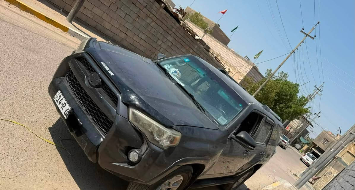تيوتا 4 رنر تو ويل رقم بصرة دولي 5 راكب مديل 2019 حادث بالمقدمه موجوده بالبصرة السعر 180 ماشيه قليل 47 ميل 
علما سياره بصمه محوره وتكدر تضيف كشنات 7 معاملة 7 راكب وبالسنوية 7 راكب واعتذر عن المراوس بيع فقط او مراوس 2025 
***********
