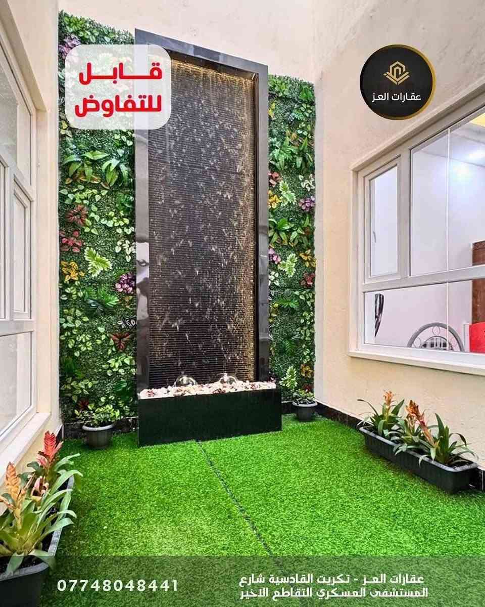 بيت للبيع مع منظومة طاقة شمسية (20 أمبير) الموقع: تكريت – حي التصنيع 300م² (سند منفصل)

📐 مواصفات البيت:
  4 غرف نوم، صالتين، وردهة - مطبخ حار وبارد معزول - 3 حمامات - منظومة طاقة شمسية 20 امبير - أرضية مرمر - كراج - حديقة خاصة منفصلة 

💰 خيارات الشراء:
 1. سعر البيت بدون الأثاث: بـ 180 مليون دينار
 2. سعر البيت مع الأثاث 200 مليون 
 3. سعر البيت مع الأثاث والحديقة : بـ 230 مليون

> 📞 السعر بيه مجال للشراي ويدلل.
 📞 للاستفسار والتواصل:
*********** – ***********

