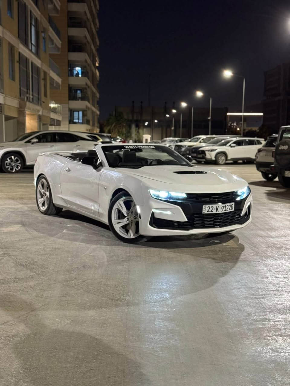 الوحش للبيع
السياره نسخه (بريفورمنس)✈️🔥

كمارو 6200✈️🔥"SS"

-عليها گير 10 نمر 
-فول مواصفات 
-كلين تايتل (كفاله عامه)🌚
-المكينه معدله ✈️
-عليها برمجه استعراضيه رعـب🔥
-بيرن بكن كوداAc من امريكا
-اويل بم -انسه المكينه تبگن
-فـول مواصفات 
-4 انضمة قيادة
-عدادات دجتل متغير
-ابل كار بلاي واير ليس
-سايد بريك الكتروني
-باك لايت سموك
-لدات تكساس
-تشغيل عن بعد بوابات اكزوز
-شاشة حجم كبير
-لد نهاري
-ويل 20
-دفيوزر نسخه خاصه
-لدات دفيوزر مضيئه
-مرايات باتمان
-تخم تاير جدد و الخلفيات قياس 315
-هواي بعد مواصفات
-السياره عليها تفريغ 
-ماشية 30الف ميل فقط
-السعر 205وبيها مجال للطيبين 😘
-مكان السياره(نجف)
-***********
