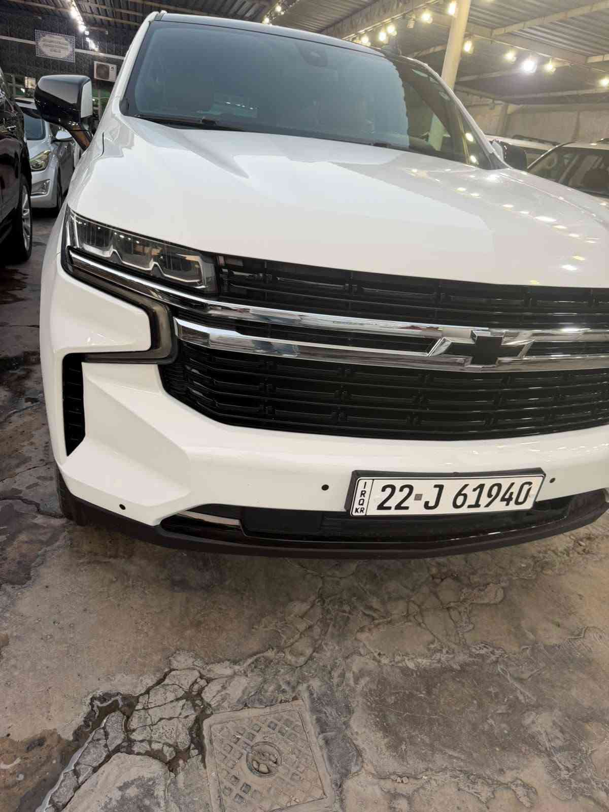 سياره تاهو وارد خليجي
موديل ٢١  رقم اربيل جديد
مكفوله كفاله عامه من صبغ 
كشنات سياره قرميطي بلادي
رادار امامي خلفي جانبي
كشنات كهرباء  تخم تاير 
قماره سوده بسنويه 
هزه ورقم وسنويه جديده
محرك. ٥٣٠٠
مكان سياره بغداد تحويل مباشر بسمي السياره شوكت معجبك *********** السعر 360
