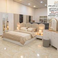 غرفة نوم 7 قطع • جديدة بالكرتون • تركي مودرن