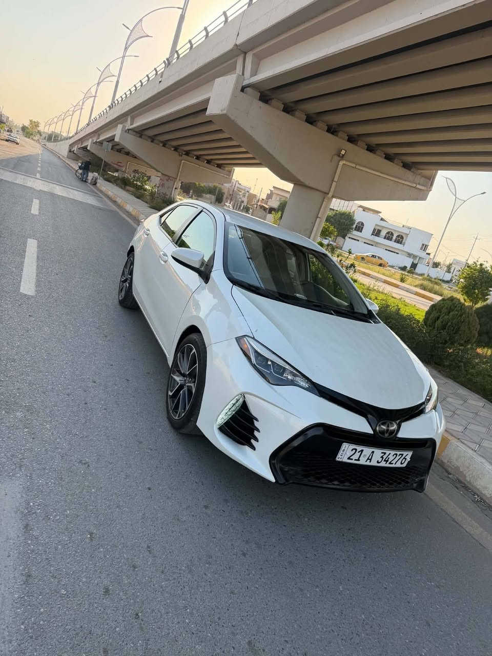 كورلا 2018 أبيض
ماشيه 112
الضرر : جامرلغ وبونيد 
باب سايق كلير بدون فتح و معجون
مواصفات Le
محدث SE
 سنويه جديده ل2030
تحكم ستيرن فول   
شاشه كبيره 
شفتات ستيرن
تبريد بيانو شاشه 
رادار امامي 
تحديد مسار 
قياده ذاتيه 
لايت زينون عالي ناصي 
بلوجكترات لد 
سبايدر اصلي 
حجر صالنصه
عنوان السياره كركوك شرط التحويل و غرامه 
السعر 128 بيها مجال بصيط 
الاتصال :***********
