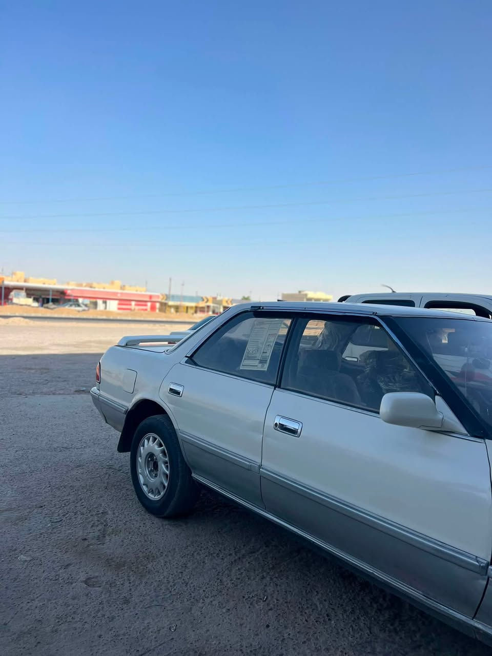 سلام عليكم من رخصت الادمن
مارك مسطره 1991 سياره كير مكينه شرط 

مكينتها بطه 2500 قبل 7اشهر شاده شلعه ونشاط خير من الله

حداديتها جديده 80/100

رقمها صلاح الدين  انكليزي باسمي تريد تحويل تريد وكاله

غرفتها حلوه ممتعوبه 

كهربائيات كله شغاله

مكفوله من كصه ونقل جثه

مابيه ضربه قويه 

مصبوغه حزام جماليه

سعرها 37 وبيه مجال

***********
