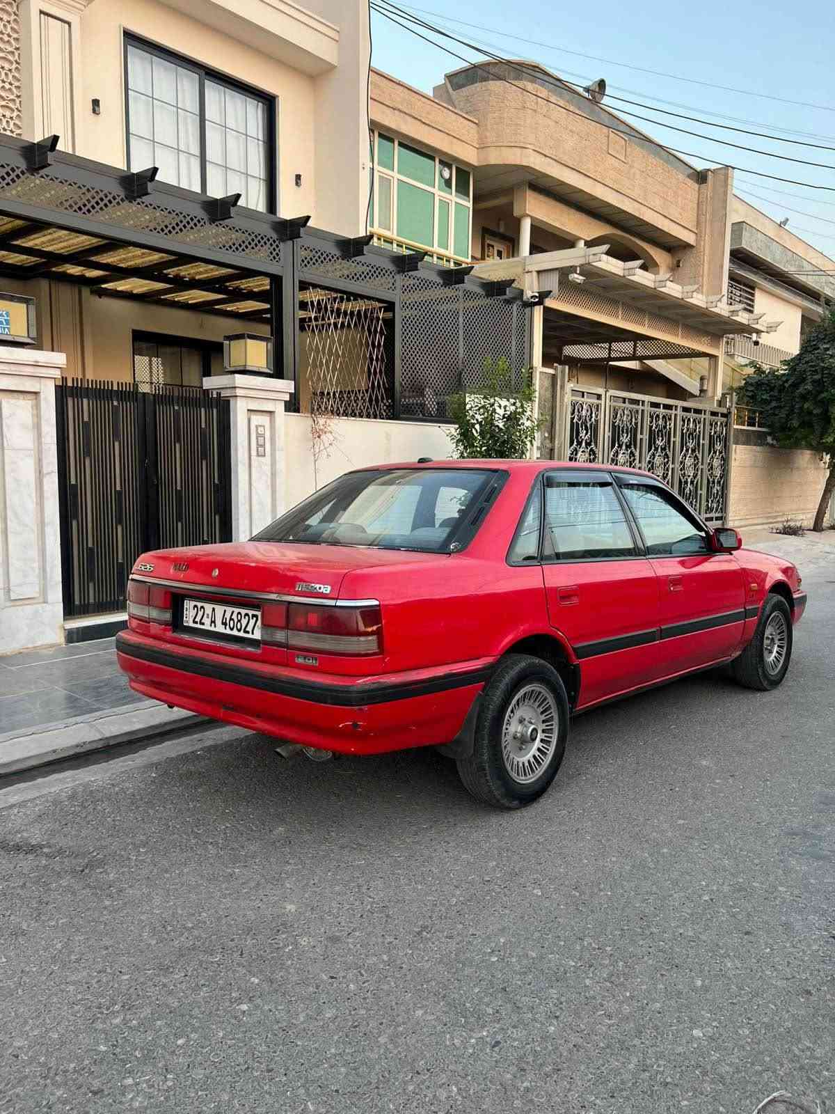 مازدا. بدون صبغ 
بلادي للبيع
رقم او سنويا جديد
1992
سنتها
اربيل عنوان السيارة
*********** أربيل, العراق
