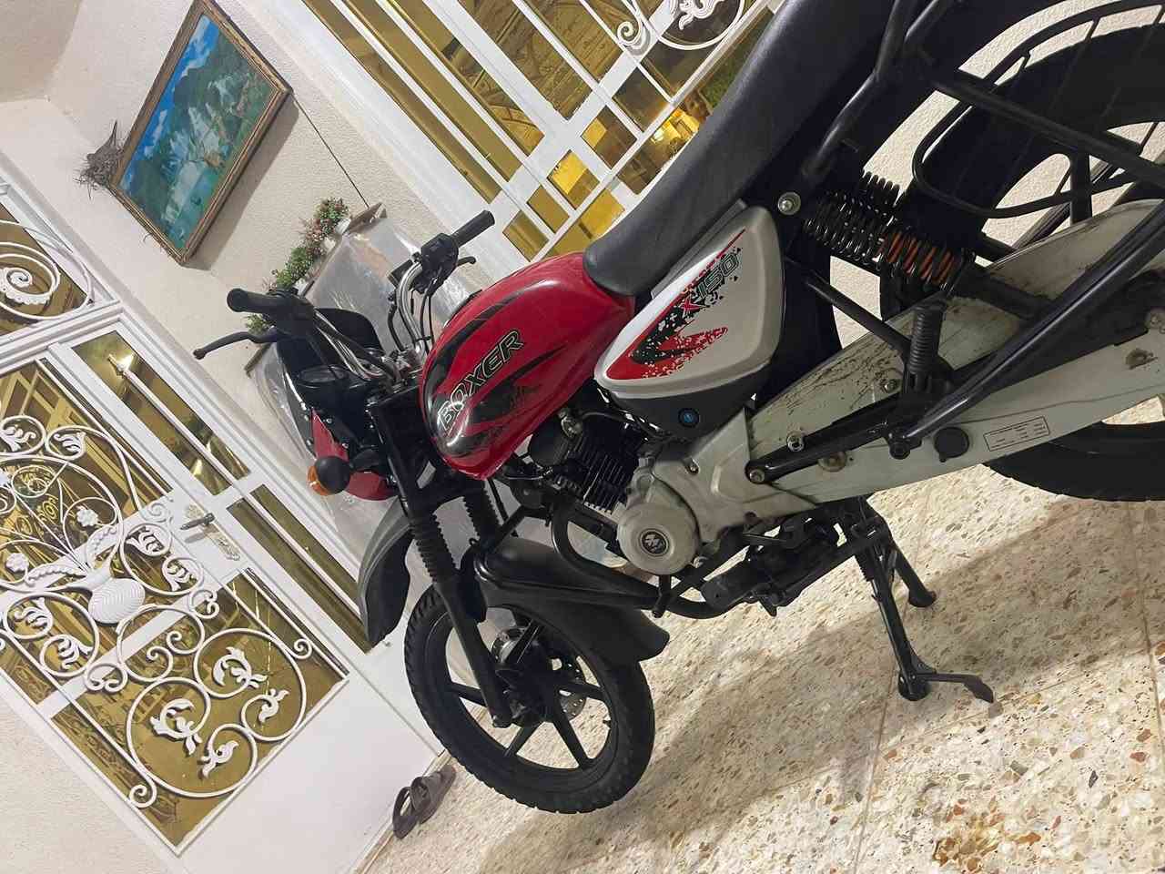 بوكسر مديل ٢٣ أوراق ضايعه الدراجه خير من الله مجفته جديد 
مامشتغله دلفري فقط دوام اروح وجي الدراجه كلها شغاله مكينه ناعمه سلف هندر عداد كلشي يشتغل 
السعر مليون(1000 وبيها مجال قليل 
العنوان بغدادً حي اور 
الاستفسار ***********
