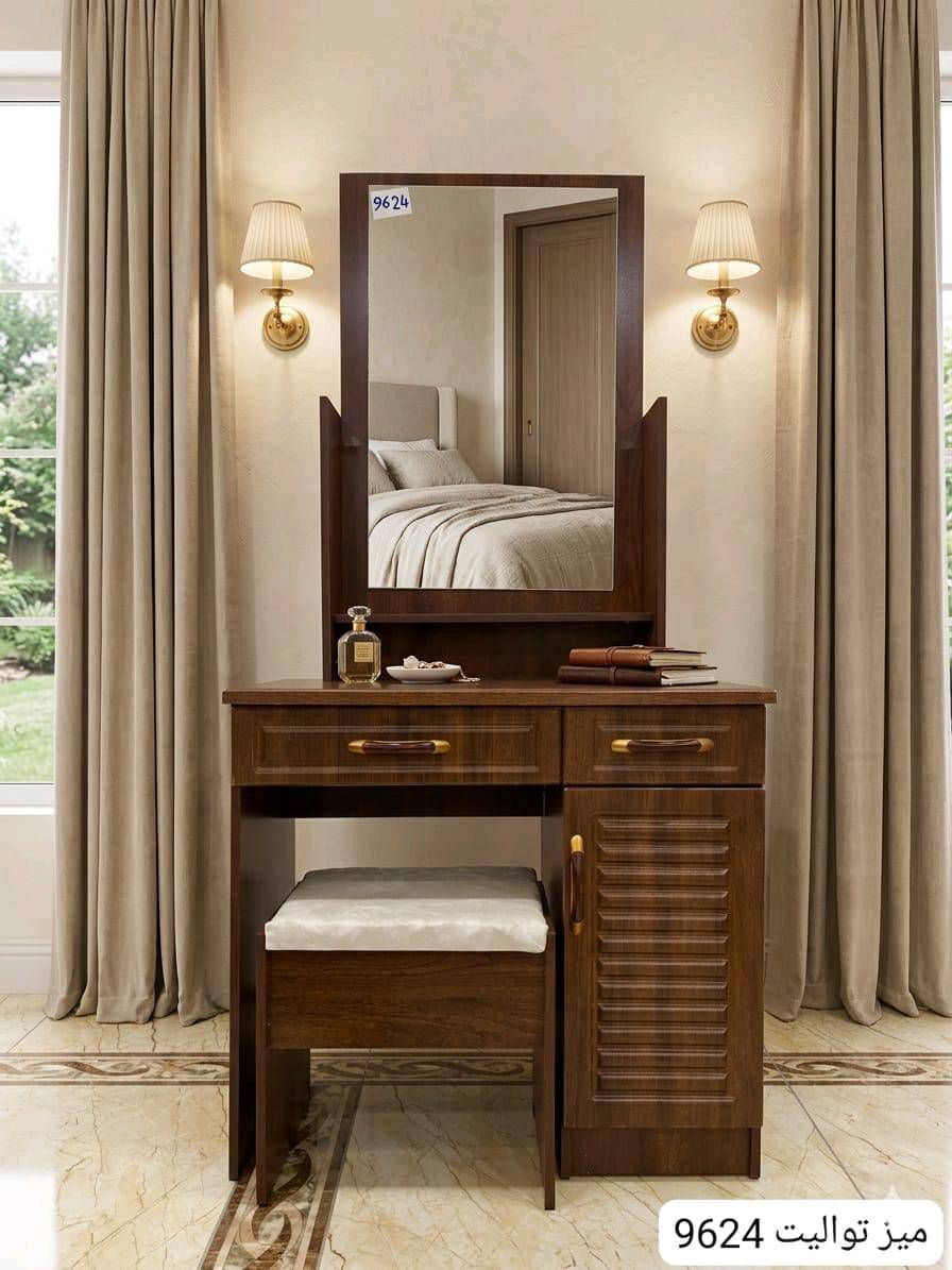 ميز تواليت مع طابورية 
سعر 95 الف