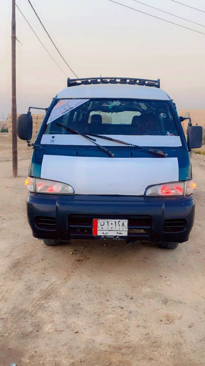 سلام عليكم
كيا هونداي 14راكب موديل96 سنويه نافذه ب21مكينه ونجي بيهه بخار قليل كلش كير واكسن شرط
حداديه وغرفه جدد كهربائيات كلهه شغاله سعرهه26وبيهه مجال مكاني ديوانيه
***********
