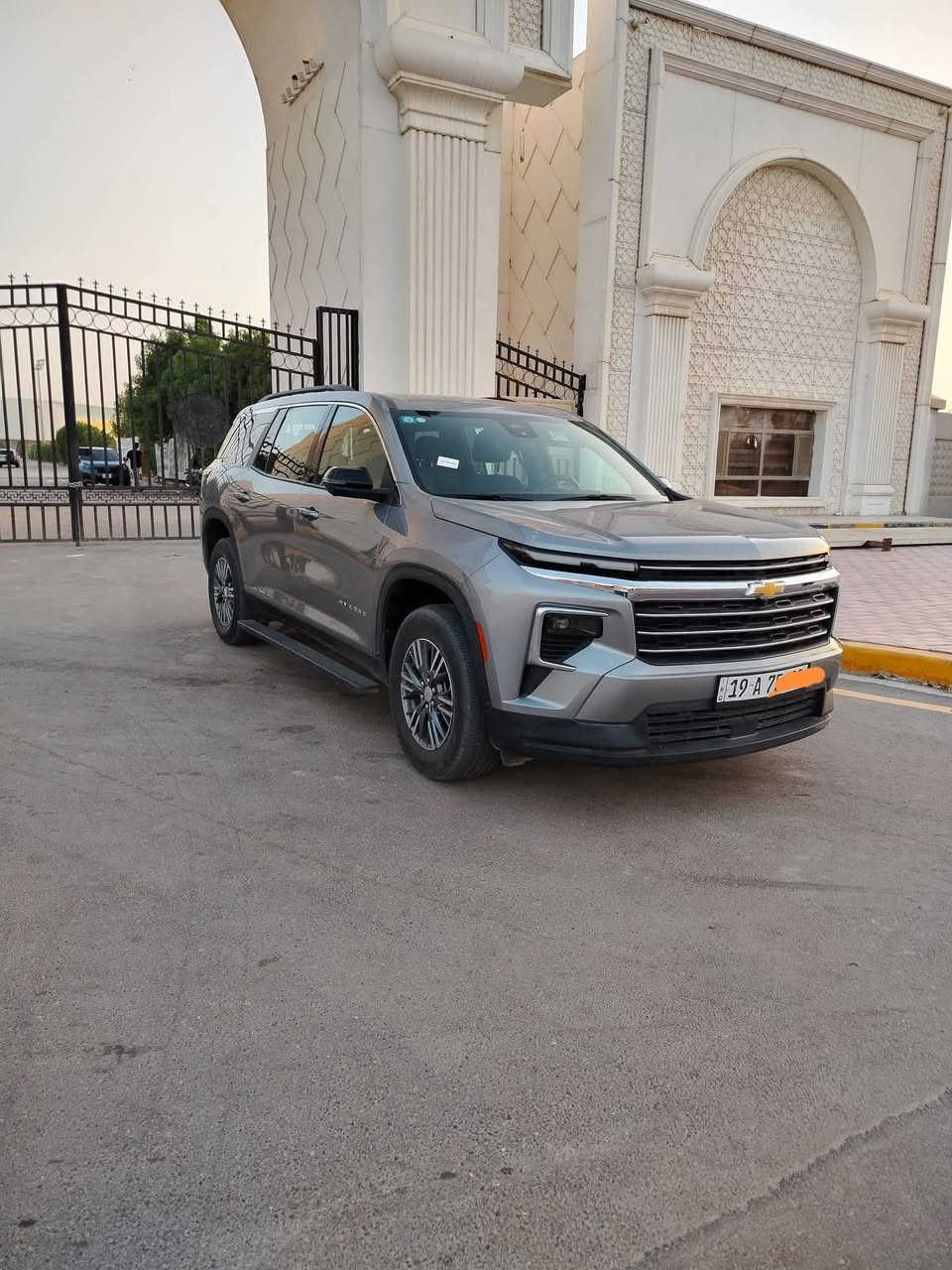 ترافرس LT • حادث خلفي • لوحات كربلاء