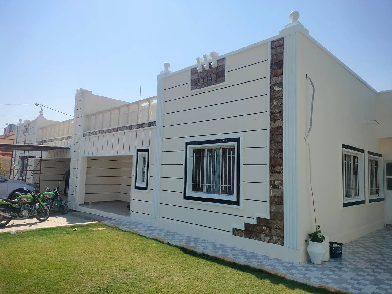 مدينة عنه • واجهات منازل • كادر متكامل