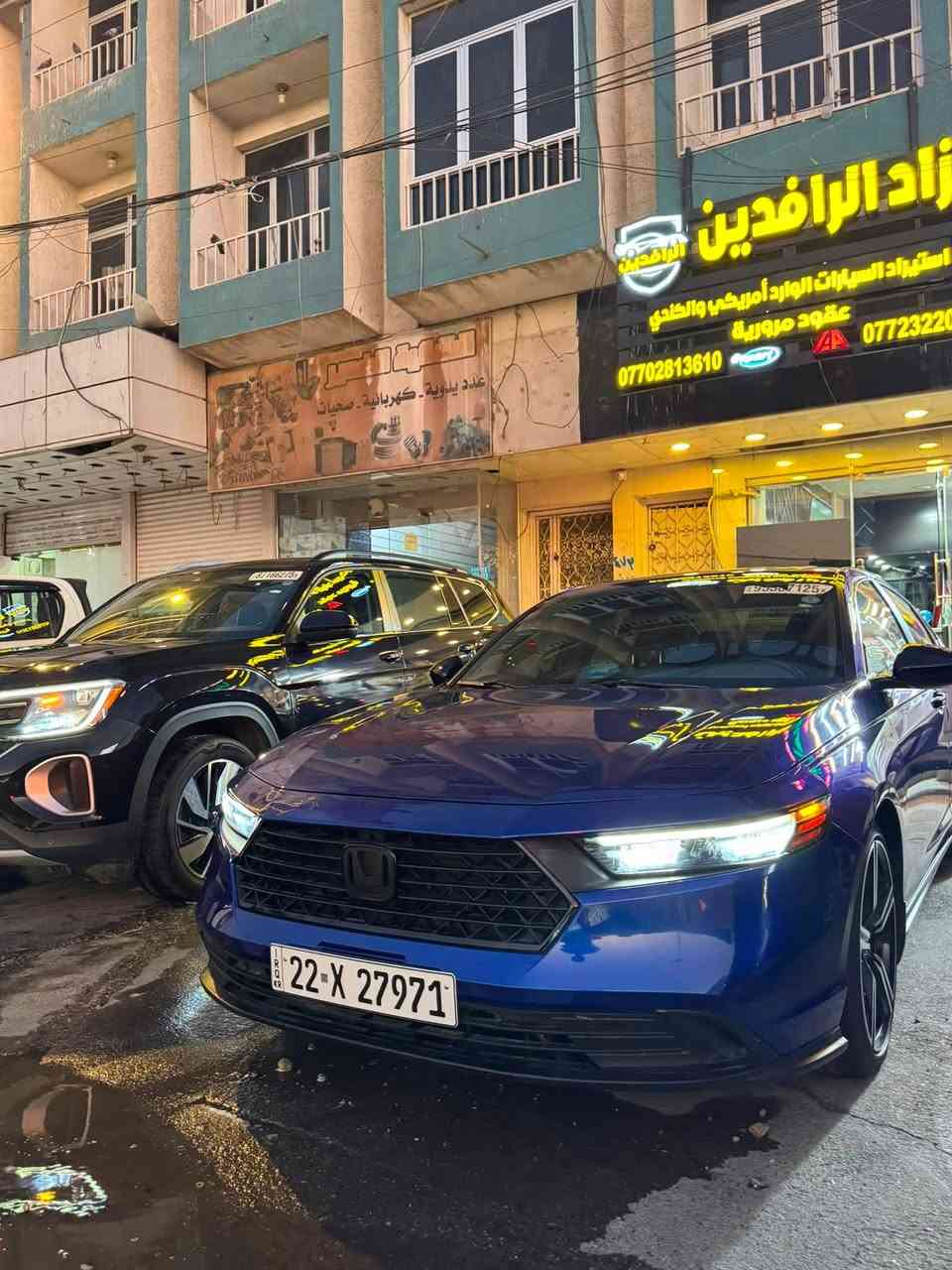 السلام عليكم اكورد سبورت فول موصفات حادث.  بس بنيد ماشيه 12 الف سعر 195 ***********
