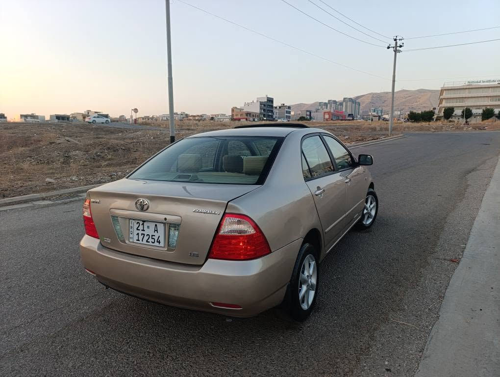 بـسـم الـلَّـە الـرحـمـن الـرحـیـم
...
کوردی - عربی
...
تـوێـتـا کـرۆلا 2006 خلیجی
ڕەنـگ برۆنزی
فـوول فـوول مـۆسـەفـات
سـڵایـد
مـەکـیـنـە گـەورە (18)
گـێـڕتـۆمـاتـیـک
نـاوزەرد
نـاو فـۆڕمـیـگـا
کوشن سیاحی
جـام کـارەبـا
ئـاوێـنـە کـارەبـا
ئـاوێـنـە شـەفـت
سـووکـان پـەپـوولـە
ڤـۆلـێـۆم
گـێـچ سـپـی
دەبـڵ چـەکـمـەجـە
تـەبـریـد سـارد و گـەرم
ویـل کـەپ بـیـلادی
4 تـایـەی لـوک

سـەنـەوی تـا 2031 تـازەیـە
هـەززە و بـەڕاد تـازەیـە
ڕەقـەم سـلـێـمـانـی
ڕەقـەم بـاریک

کـامـل بـۆیـاخ لـەسـەر سـاغـی
پـێـش و دوای کـەپـس
شـان و سـەقـف بـەشـەرچ

گـێـڕ ، مـەکـیـنـە ، تـبـریـد ،تـحـویـل ، غـرامـە ، بـڕاوە بـەشـەرتـە

شـوێـن ، سـلـێـمـانـی
***********
ڤـایـبـەر و واتـسـاپـی لـەسـەرە

جـوابـی کـۆمـێـنـت نـادەمـەوە 
مـشـتـەریـت پـەیـوەنـدی بـکـە
........................................
​🚗 تويوتا كورولا 2006 (خليجي) 🚗
الون : برونزی
​المواصفات: فول مواصفات 1/1
​فتحة سقف: سلايد شغال
​المحرك: المحرك الكبير (1.8)
​ناقل الحركة: جير أوتوماتيك
​المقصورة الداخلية: داخل بيجي (ناوزەرد) دبل چكمجة
​الديكور: تطعيم فورميكا داخلي + حواف الأبواب
​الكراسي: مخمل (سياحي)
​التحكم: ستيرن فراشة + تحكم فوليوم
​عداد السرعة: گێچ أبيض
​الجام والمرايا: كهرباء بالكامل + مرايا جانبية شفط (طوي)
​التبريد: ثلاجة (حار + بارد) شغال 100%
​العجلات: ويل كب بلادي + 4 إطارات جديدة (لوك)

​📄 الأوراق والثبوتيات:
​السنوية: مجددة وصالحة لغاية 2031
​الفحص (الهزة والبراد): جديد
​الرقم: السليمانية (رقم باريك)

​🛠️ حالة السيارة والشرط:
​البودي: مصبوغ كامل على النظافة (بدون حادث قوي).
​الهيكل: كبس بلادي من الأمام والخلف.
​الأكتاف والسقف: بشرط كفالة (سليمات تماماً).
​الفحص العام: (الجير، المحرك، التبريد، التحويل، والغرامات) كلها بشرط ومقطوعة.

​📍 الموقع والاتصال:
​مكان التواجد: السليمانية
​رقم الهاتف: 📱 [***********] (متوفر فايبر + واتساب)
​⛔ تنويه: لا يتم الرد على التعليقات، للجادين فقط يرجى الاتصال مباشرة. السليمانية, العراق
