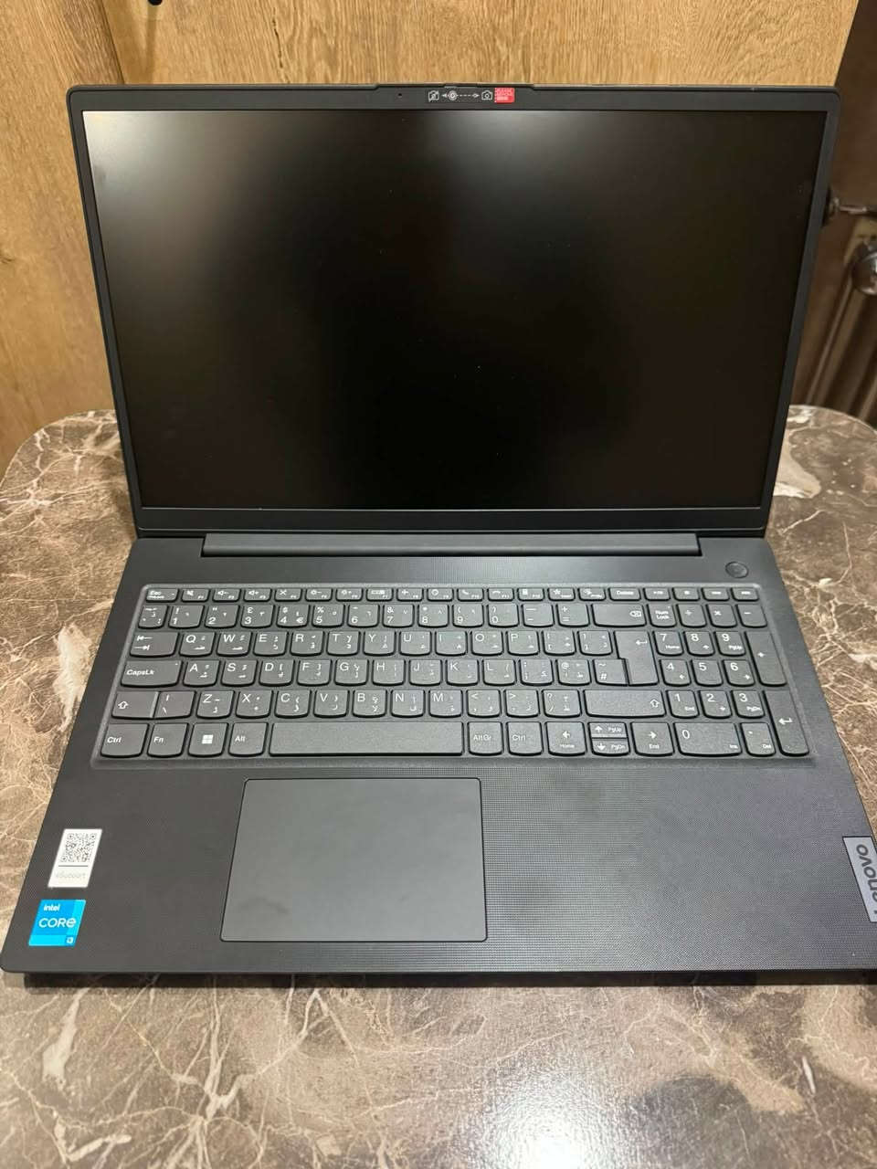 Lenovo
الموديل: V15 G3 IAP
Type: 82TT
المعالج: Intel Core i3-1215U – الجيل 12
عدد الأنوية: 6 Cores
كرت الشاشة: Intel UHD Graphics
الرام: 4GB DDR4
سرعة الرام: 3200MHz
التخزين: 256GB SSD
حجم الشاشة: 15.6 إنج
الدقة: Full HD 1920×1080
الكاميرا: موجودة
لوحة الأرقام: NumPad موجودة
الاتصال: Wi-Fi + Bluetooth
نظام التشغيل: Windows
اللون: أسود
البطارية: Cycle Count = 4 فقط
سعة البطارية التصميمية: 38,000 mWh
السعة الحالية الكاملة: 38,560 mWh
الشاحن: أصلي
الكارتونة: غير موجودة فقط جنطة خاصة باللابتوب موجودة
الحالة: الجهاز نظيف جداً ومناسب للاستخدام اليومي.
السعر: خاص

***********
