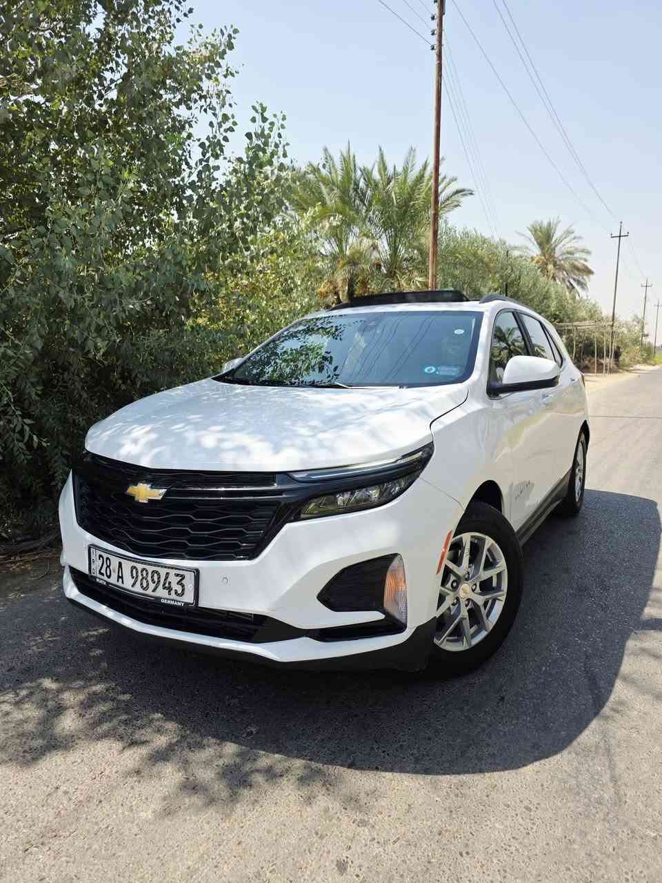 السلام عليكم 
شوفرليت كوينكس LT
موديل 2024   
ماشيه 26 الف ميل
رقم السياره شهداء نجف  

مواصفات: 
♦️بنوراما فتحتين
♦️كامرة خلفية
♦️بصمة تشغيل 
♦️بصمة أبواب
♦️تشغيل عن بعد
♦️هند أبريك بصمة
♦️جنطة كهربائية 
♦️تحكم أستيرن
♦️لايت زنون 
♦️لد نهاري   
♦️تبريد خلفي
♦️ تدفئة كشنات 
♦️رادار أمامي للتوقف الذاتي 
♦️رادار جانبي 
♦️تحديد المسار للقيادة الذاتية 
♦️حساس أمامي
♦️حساس خلفي

#ملاحظة:- #الضرر/ موضح بل صور داخل المنشور 
السعر / 158 ورقه مع المجال 
للاتصال او واتساب 
***********
