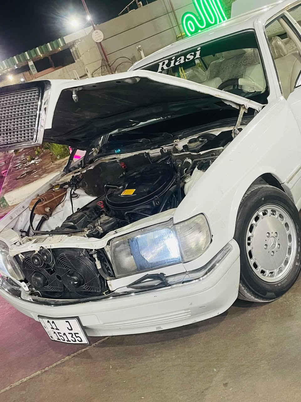 مارسدس موديل 85 كير مكينه بلادي عنكبوت 

دواخل جلد كهربائياتهه كلهه شغاله فتحه بلقماره شغاله 

رقم بغداد نكليزي مداور ثاني يوم تصل ودلل 
 ‭***********‬

