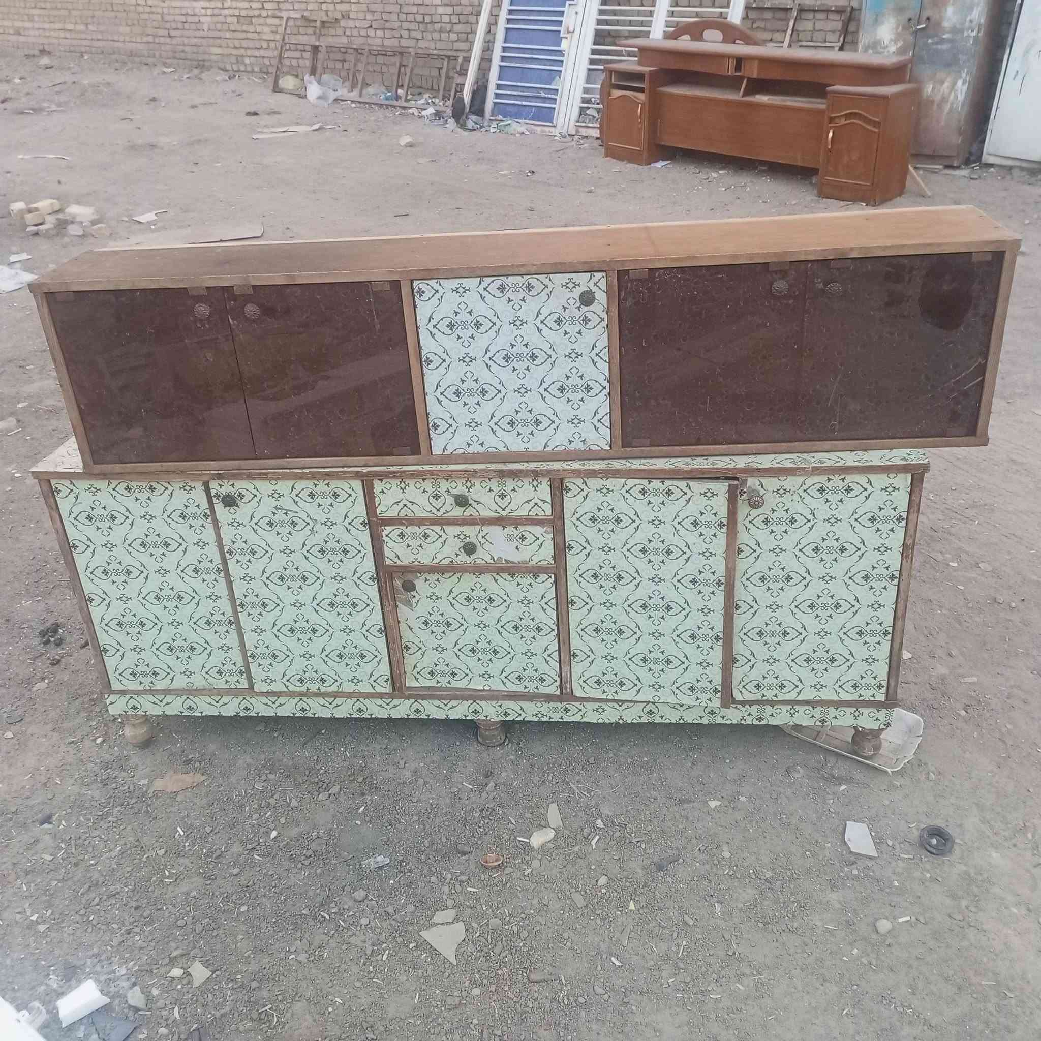 جرباية نفرين • كاونتر خشب • عربانة طفل