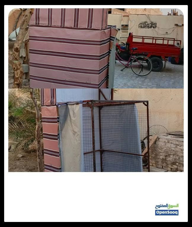 السلام عليكم البيع قمريه  ستوته كامله السعر 175 وبيها مجال و +باب وره كامله وجديده ***********

نص مكتوب في الصور:
- السوق المفتوح OpenSooq