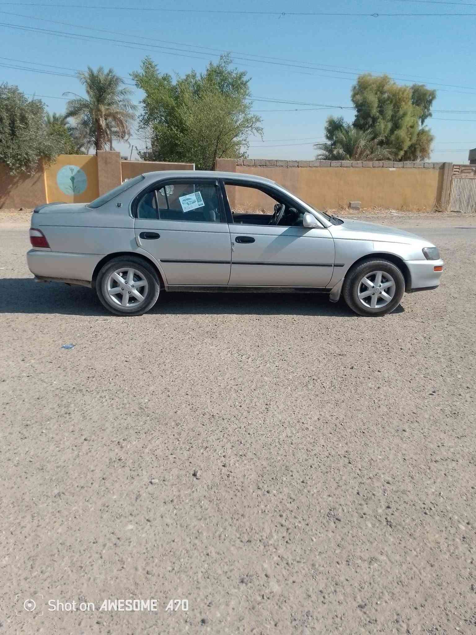 كورلا موديل 93 مصبوغه عام جماليه محرك وگير شرط رقم نينوى شرط التحويل سنويه لغاية 28
السعر 45
الشرقاط قرية شكراً 
***********

نص مكتوب في الصور:
- Shot on AWESOME A70