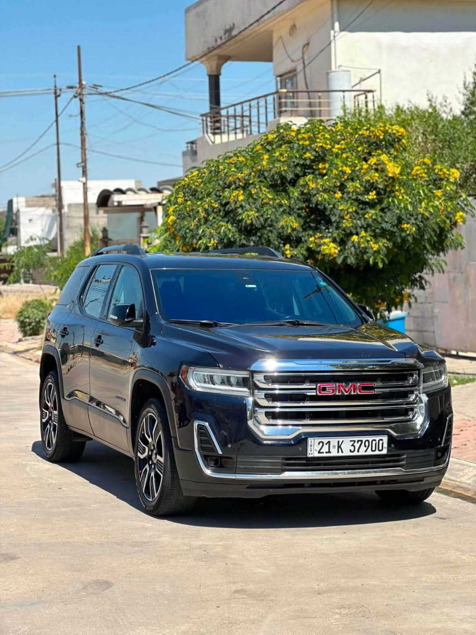 جمسي اكاديا
Gmc 
2021
فول فول ماشي 
52 ميل
سماعات 9 bose
محرك 20 توربو يشتغل ب بانزين عادي بدون ادوانز 
جام بولورايز
بانوراما
ويل 20 
7 مقاعد جلد وتدفئة  (كشن هزاز )
بعد بيه موصفات اهوايه
تخم تاير وباتري جديد قبل شهر مبدل 

.. رقم سليمانيه بسمي بيه باطاقه بانزين 
(سياره جاهزه كامل)

ضررها سطحي بدون ايرباك
بونيد وجاملغات امامي صبخ +شبر من صندوك جوه 
***********

***********

 + بيه دفتر خروجيه خارج العراق
 بجم كبس كامل بدون دواخل
ادامه كامل ع سياره من نانو وبوليش اصلي كامل 
عنواني كركوك 
بيع او مراوسه ويه سعر اقل 
217 بيه مجال
