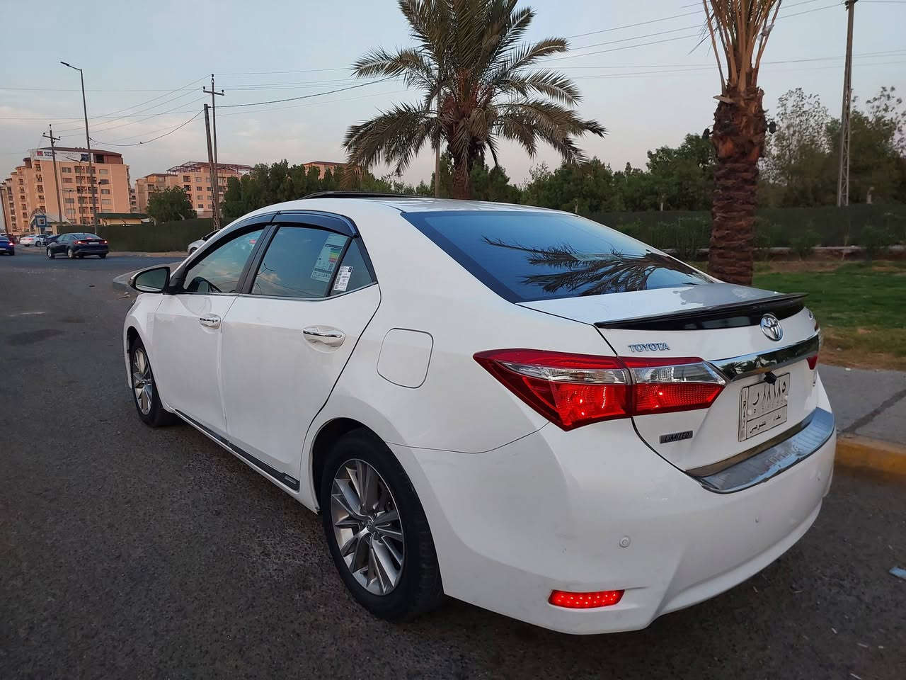 كورلا موديل 2014 خليجيه 
فطيم اعلى موصفات بيه 
فول الفوول ياباني اصل
محرك كير بلاد
بيه 4قطع صبغ طخات خفيفه نفسهن رشيتهن
السياره مواصفاتها
فتحه.. سلايد
مري شفط
ويل كب
تبريد شاشه لمس بشرط ثلج
محرك 2000.. كفاله
كير بلاد لا فتح لا نظوح ولا اي شي
كهربائياته كله شركه
بيه تراي مال جديد ماشيه فوك ال100
بغداد سنويه لل28 كله مجددهن
السياره على ايدي تايرات جدد
مخال بيه اي نقص للبيع
السعر ب 107 مكاني بغداد الكرخ
شهداء البياع
السياره احلى من الصور 
***********.. 
الشراي ياخبر ويامر امر
