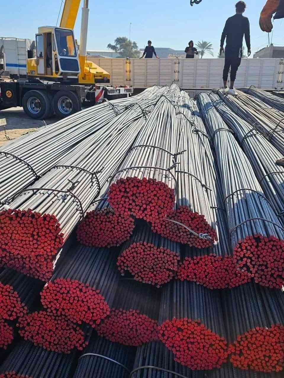 :::::::شركة بغداد بيع حديد التسليح العراقي 
  اف اف اربيل               810    (12 ملم) 
  فان - ستيل اربيل         840    (12 ملم)
  سوبر -ستيل                740    (12 ملم)
  عراق ستيل                 760     (12 ملم) 
  شيش    كربلاء            780     (12 ملم)
   دارين -ستيل              710     (12 ملم)
   اف كي- ناصريه          750     (12 ملم) 
   ايراني فحص              700    (12 ملم)
   ايراني                        660    (12 ملم)
🏤
⚠️حجم 12 ملـم 90   شيش)      
⚠️حجم 16 ملم 52    شيش) 
⚠️حجم 10 ملم 130  شيش) 
⚠️حجم 20 ملم 33    شيش)
⚠️حجم 25 ملم 21    شيش)
⚠️حجم  32 ملم 13   شيش)
ــــــــــــــــــــــــــــــــــــــــــــــــــــ
للأتصال او مراسلتنا عبر الواتساب/‬‏‏‏‪‏‪‏‪‏‪‏‪‏‪‏‪‏‪‏‏‪‏‏‪***********‬‏
العنوان العراق بغداد 📌
