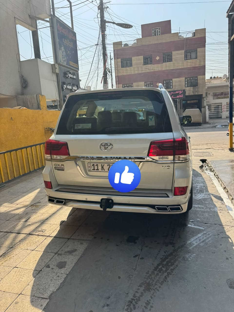 السلام عليكم…
لاندكروز 2021 خليجي ساز 
Gxr 
محرك 6 سلندر
فول مواصفات كراند تورنك 
4 كامرات 
فول تحكم ستيرن
مقاعد جلد
شاشات خلفيه
مواصفات الكراند تورنك معروفه بعد

السعر 555 وبيها مجال 
الرقم ***********
