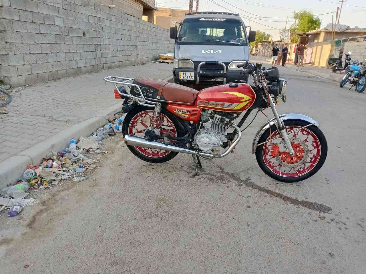 سلام عليكم دراجه ايراني سونك خمسه كير محرك مكفول كهربائيات كيله شغاله خيرمن لله موديل 2024 اوراق كامله لمكان محموديه لطيفيه رقم لهاتف *********** بي واتساب سعر 625 بيهه مجال 
/*********** فقط اتصال 
مكان محموديه لطيفيه
