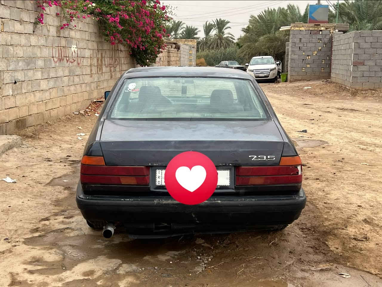 بي ام ٧٣٥ • ١٩٩٢ • رقم كربلاء مميز