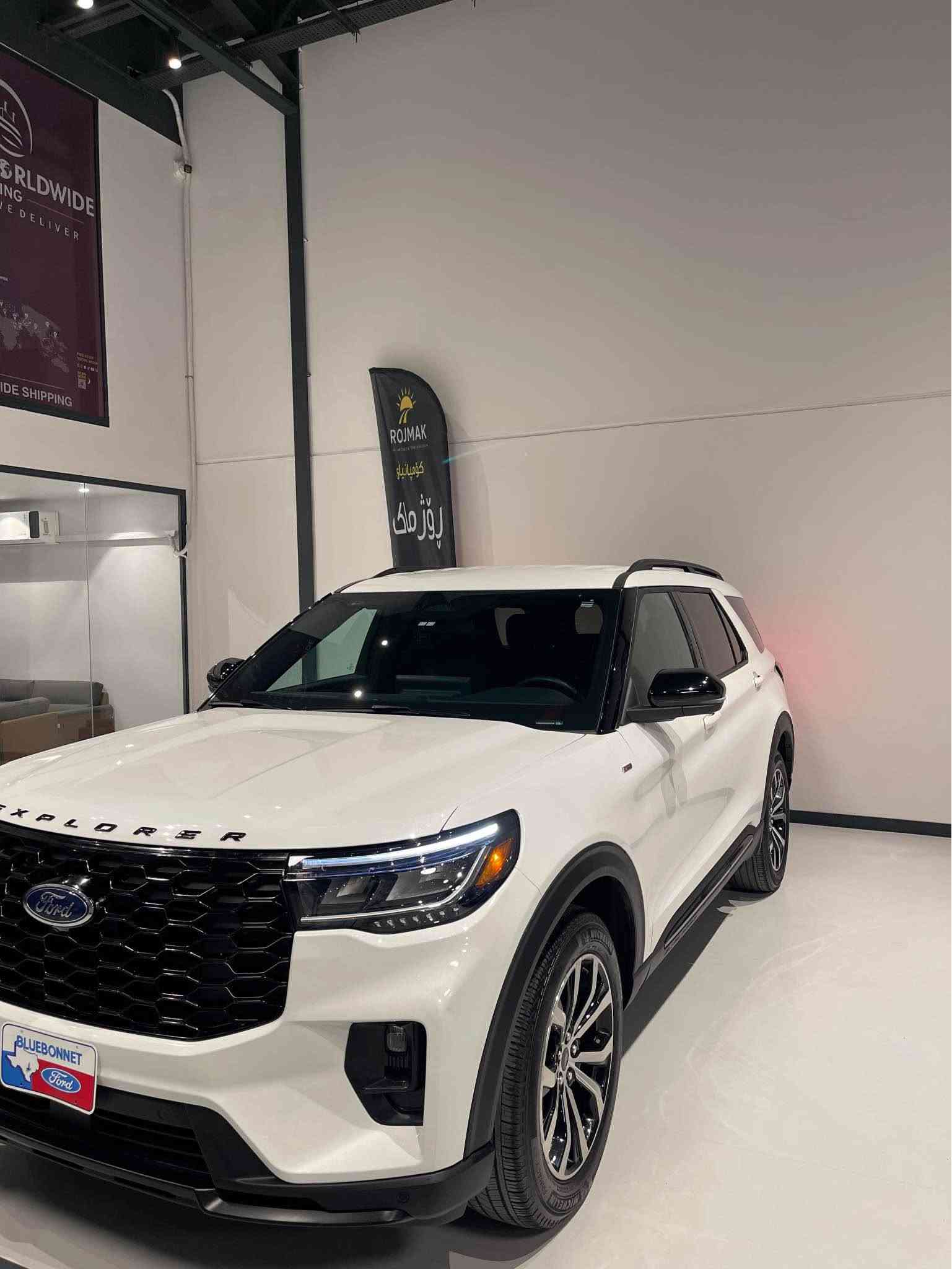 Ford Explorer 2025 ST line
سەیارەکە پێش و پشتی کەپسە - ئێرباگی نەتەقیوە
تەنها یەک پەڵە بۆیاخی بچوکی هەیە - لەگەڵ یەک پەڵە PDR
پارچە گۆڕینیشی نیە - مەکینە ٤ پستۆنی ٢.٣ لتر تۆربۆیە
گێڕ و مەکینە و کارەبایی بەشەرت - ٢٩ هەزار مایل ڕۆشتووە 
ڕەقەم کاتیە ٣ مانگی لەگەڵە - شوێن سلێمانی - 
کۆمپانیای ڕۆژماک - سلێمانی ناوچەی پیشەسازی 

1FMUK7KH0SGA62480

***********
***********

فورد اکسبلورر مودیل ٢٠٢٥ مواصفات اس تی لاین
سیارە بجم کبس - بدون ارباک (ارباکات ما طاک ) کل سلیمە
بس بیها شبر PDR  - سیارە مکینە ٤ سلندر ٢.٣ لتر توربو
کیر مکینە کهربائی کل بشرط - ماشیە ٢٩ الف مایل - 
رقم کاتی ( فحص مؤقط) - مکان سیارە سلیمانیە 

1FMUK7KH0SGA62480

***********
*********** السليمانية, العراق
