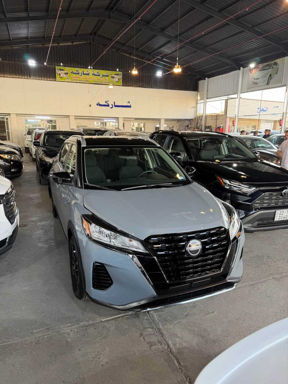 نيسان كيكس ٢٠٢٤ مواصفات SV لون سمنتي +سقف اسود
سيارة بدون صبغ بي مكان تعديل بارد سعر ١٣٥ مجال
‏*********** أربيل, العراق
