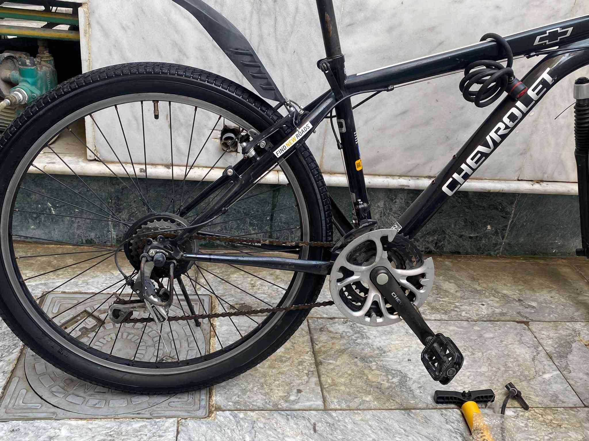 هذا الوحش الانيق للبيع 🏍️
بايسكل شوفرليت الامريكية وارد ياباني حجم 26 بالك اصلي مو تجاري فول نظافة گير شغال دبل شغال بريكات شغال فول مابي اي خلل ولا كسر سرعة وراحة ومتانة السعر 160 وبي مجال + مع بم هدية 🎁🚴 مكاني بغداد ساحة ميسلون
متواجد واتس فقط ***********
