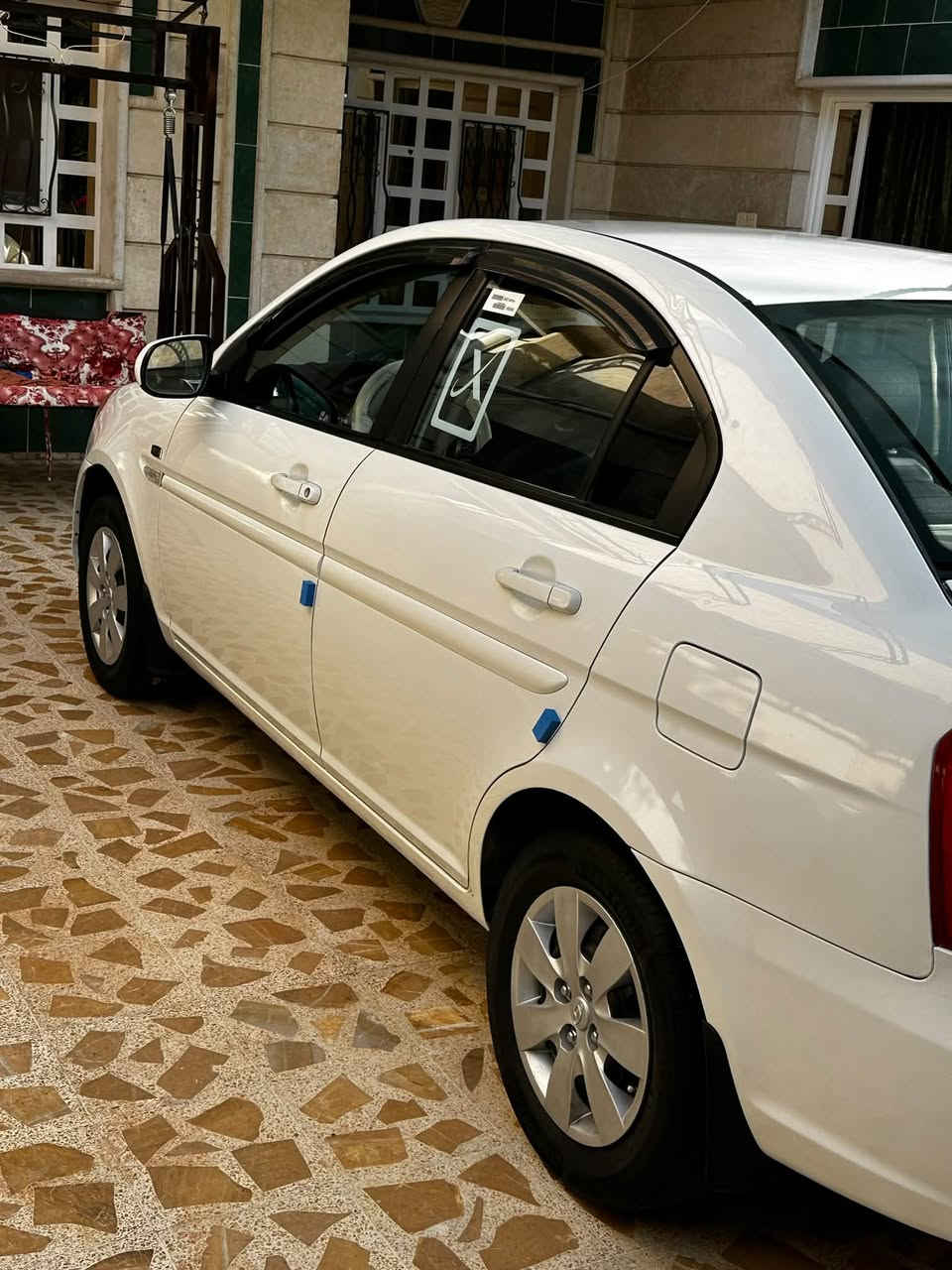 للبيع اكسنت وارد كوري
موديل ٢٠١١ فول توماتيك عدا فتحة السقف 

بدون صبغ وبدون ضرر كير ومحرك شرط 

رقم إنكليزي مسطرة رقم نينوى شرط التحويل 

تبريد شغال اي نقص مابيها ماشية 124km

السعر ١٠٥ وبيها مجال بسيط 

مكان السياره موصل جانب الأيمن 

رقم الهاتف 

***********

***********
